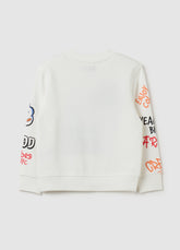 Ovs French Terry Sweatshirt With Print